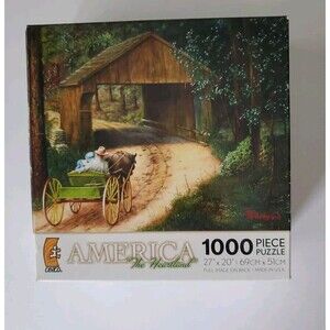 Ceaco America The Heartland 1000 Piece Jigsaw Puzzle 27x20 NEW 2009